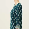 Wearever Easy-Care Printed U0026 Bordered Top | Jjill