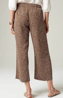 Wearever Easy-Care Woven Wide-Leg Crops | Jjill