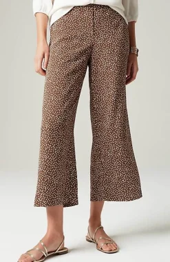 Wearever Easy-Care Woven Wide-Leg Crops | Jjill