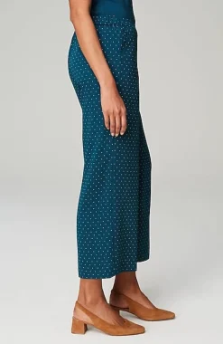 Wearever Easy-Care Woven Wide-Leg Crops | Jjill