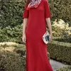Wearever Elbow-Sleeve Maxi Dress | Jjill