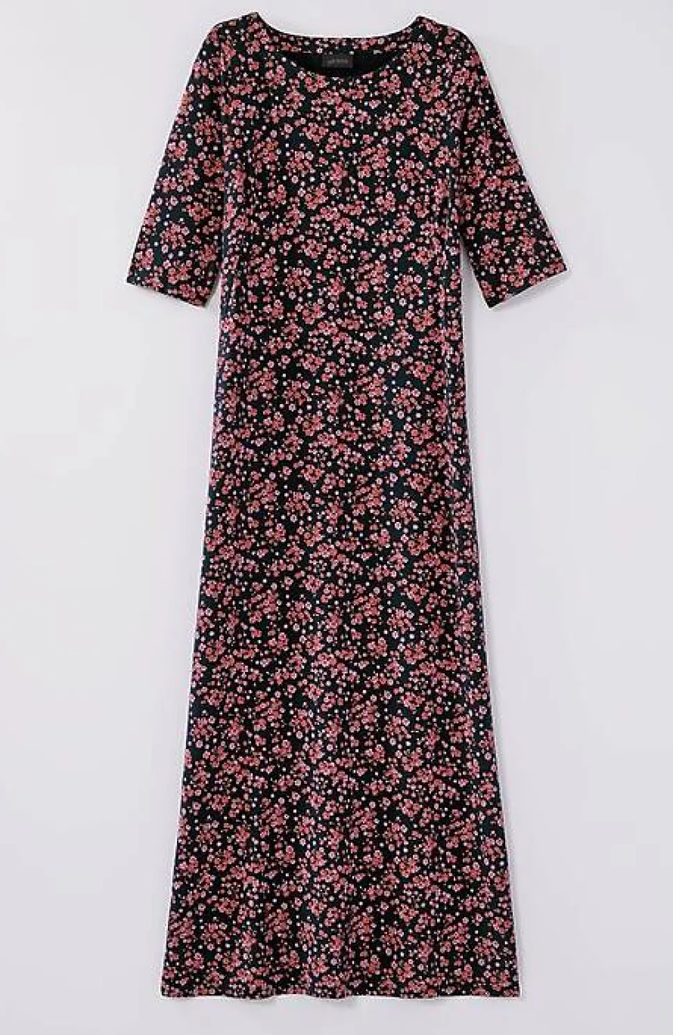 Wearever Elbow-Sleeve Maxi Dress | Jjill