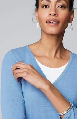 Wearever Faux-Layered Tunic | Jjill
