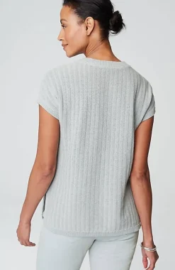 Wearever Lightweight Textured Pullover | Jjill