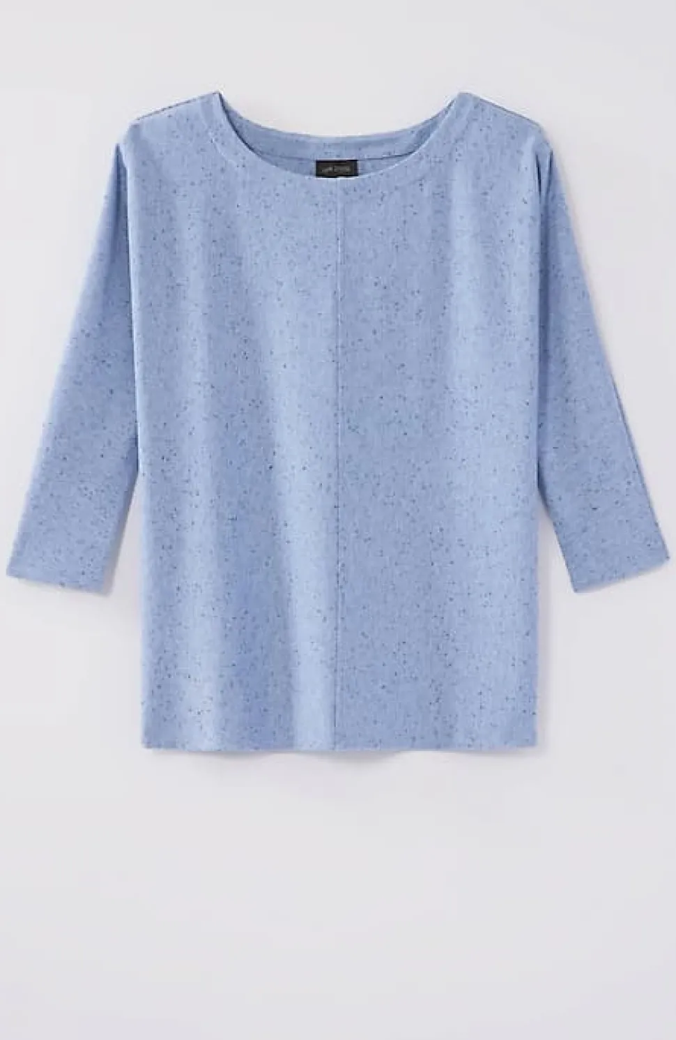 Wearever Marled Seamed Top | Jjill