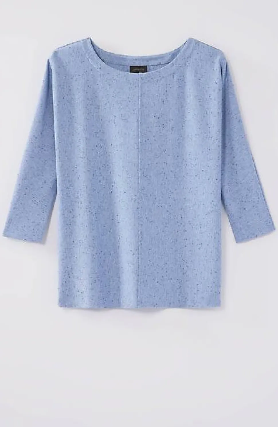 Wearever Marled Seamed Top | Jjill