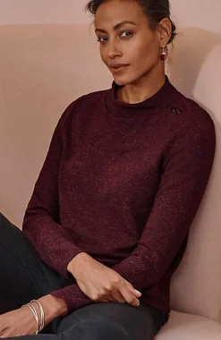 Wearever Mock-Neck Ottoman Top | Jjill