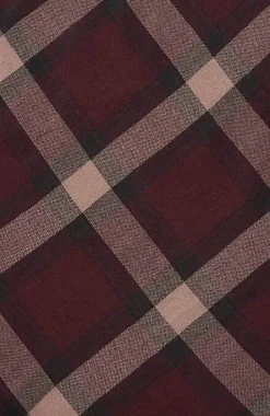 Wearever Neutral Plaid Triangle Scarf | Jjill