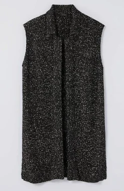 Wearever Novelty Textured Gilet | Jjill