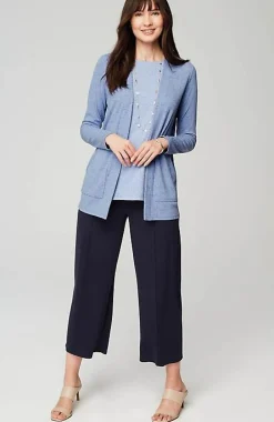 Wearever Open-Front Marled Jacket | Jjill