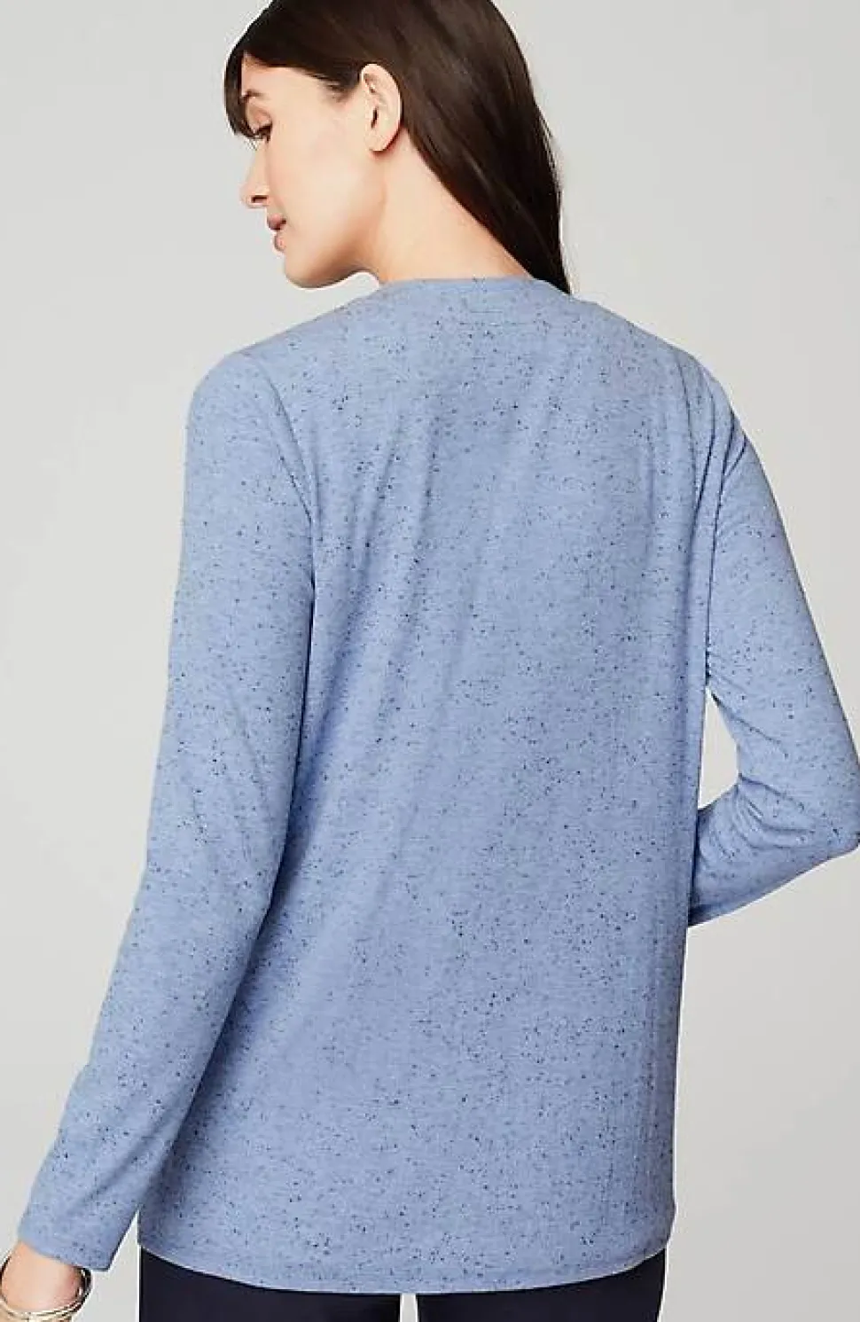 Wearever Open-Front Marled Jacket | Jjill
