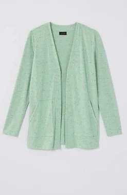 Wearever Open-Front Marled Jacket | Jjill