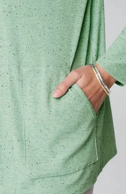 Wearever Open-Front Marled Jacket | Jjill
