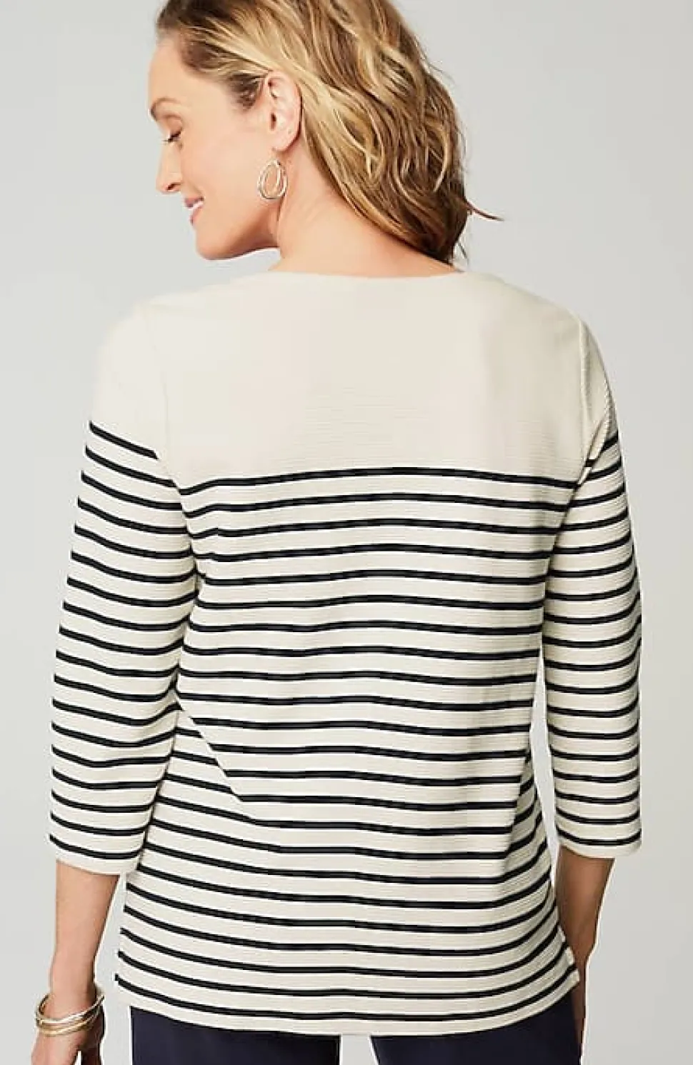 Wearever Ottoman Square-Neck Top | Jjill