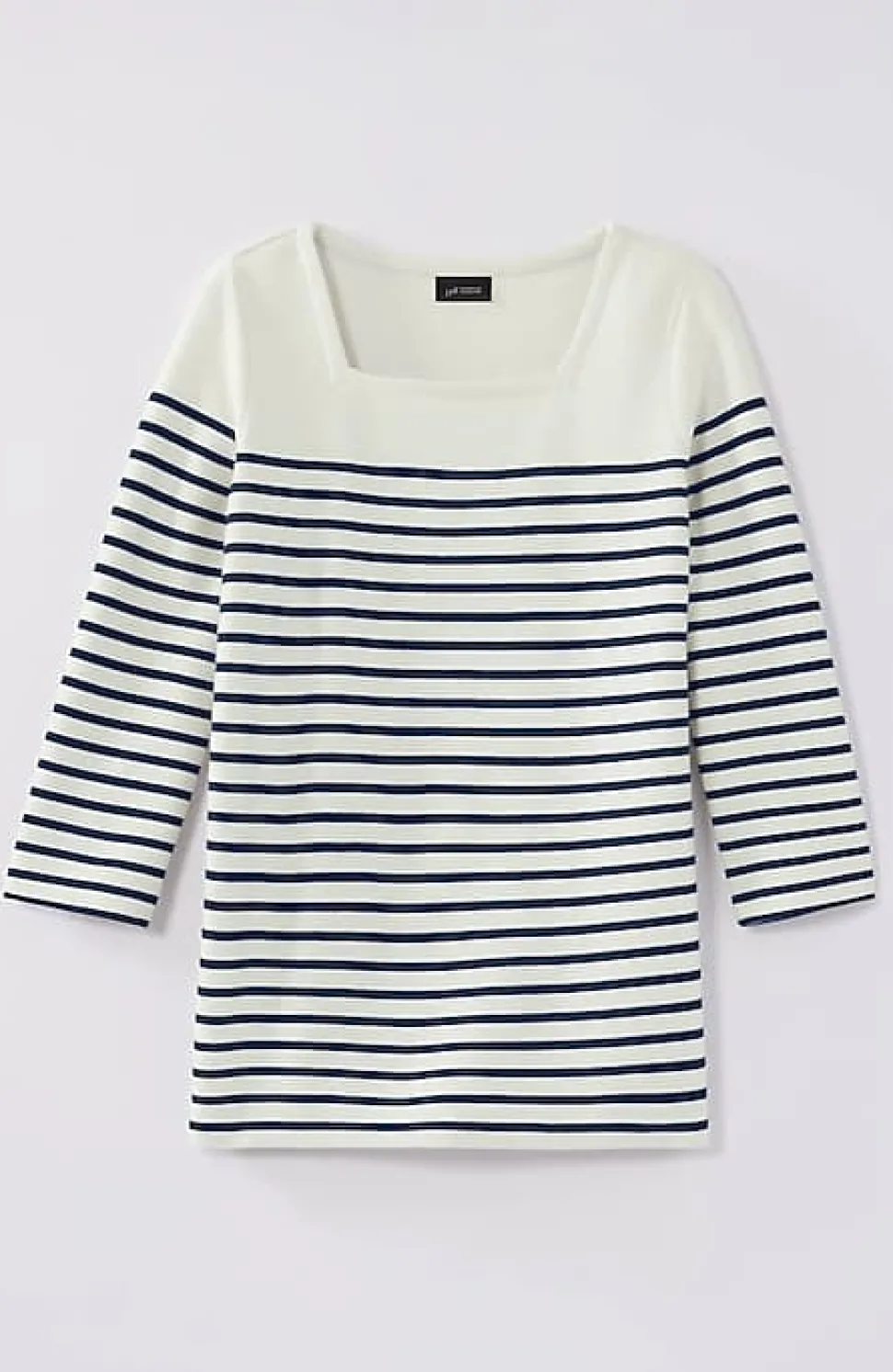 Wearever Ottoman Square-Neck Top | Jjill