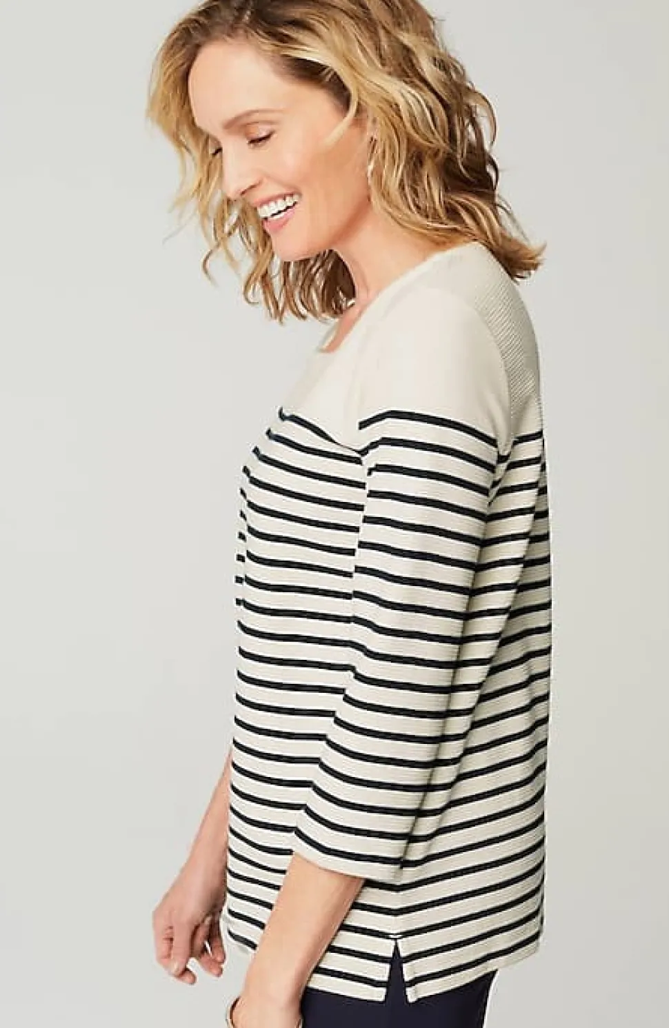 Wearever Ottoman Square-Neck Top | Jjill