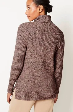Wearever Placed-Rib Sweater | Jjill