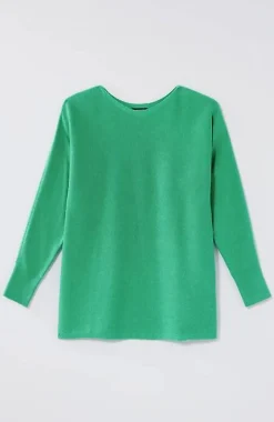 Wearever Refined Knit Dolman-Sleeve Sweater | Jjill
