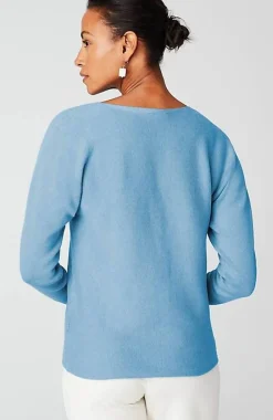 Wearever Refined Knit Dolman-Sleeve Sweater | Jjill