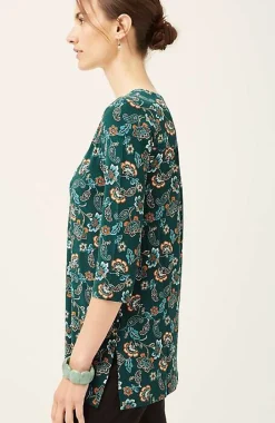 Wearever Shirred A-Line Tunic | Jjill