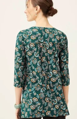Wearever Shirred A-Line Tunic | Jjill