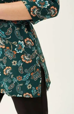 Wearever Shirred A-Line Tunic | Jjill