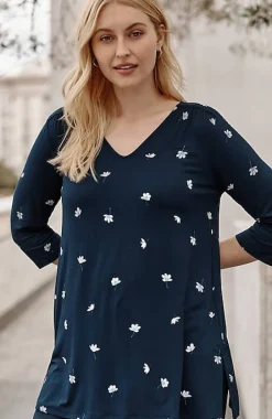 Wearever Shirred A-Line Tunic | Jjill