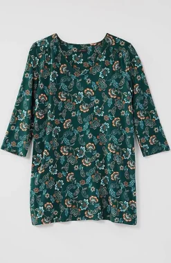 Wearever Shirred A-Line Tunic | Jjill