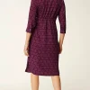 Wearever Shirred Tie-Front Dress | Jjill