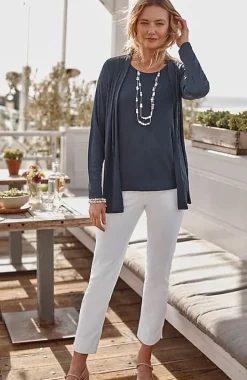 Wearever Smooth-Fit Knit Jeans | Jjill