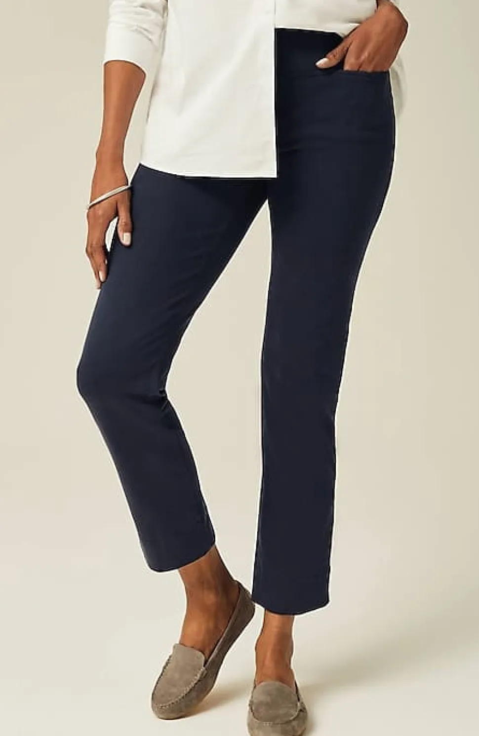 Wearever Smooth-Fit Knit Jeans | Jjill