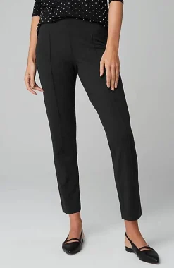 Wearever Smooth-Fit Pintucked Slim-Leg Pants | Jjill