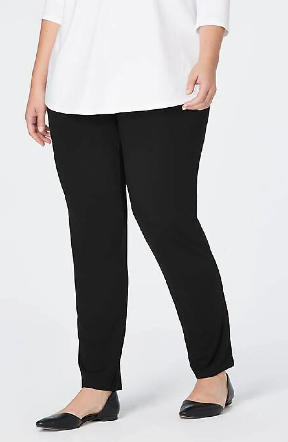 Wearever Smooth-Fit Slim-Leg Pants | Jjill