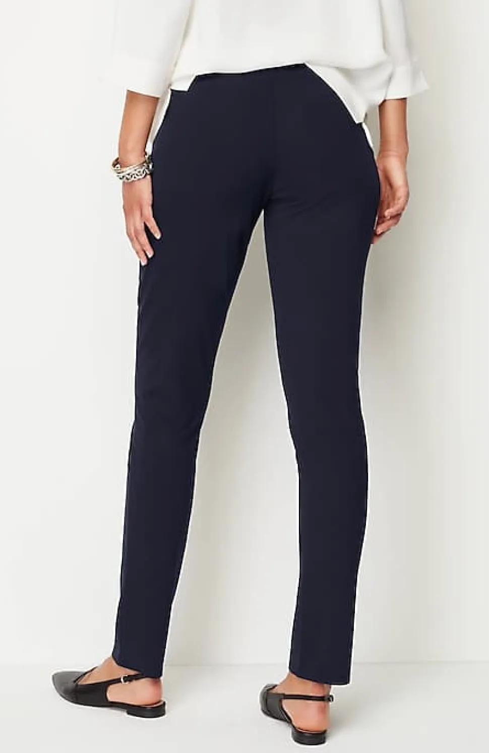 Wearever Smooth-Fit Slim-Leg Pants | Jjill