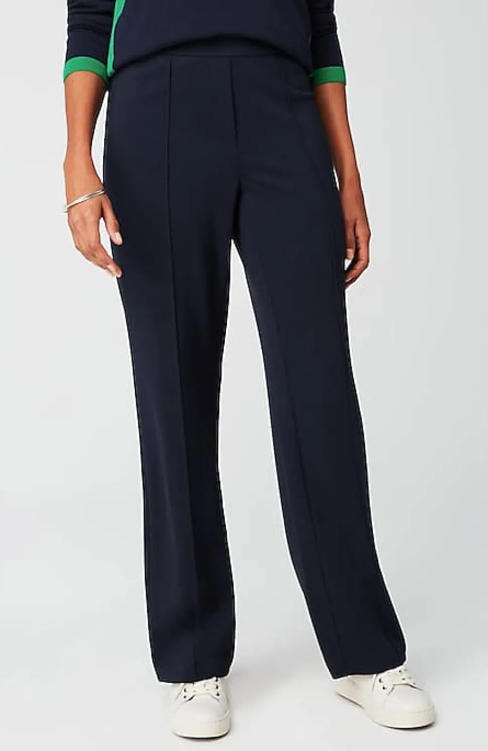 Wearever Straight-Leg Trousers | Jjill