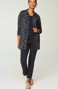 Wearever Textured Button-Front Tunic | Jjill