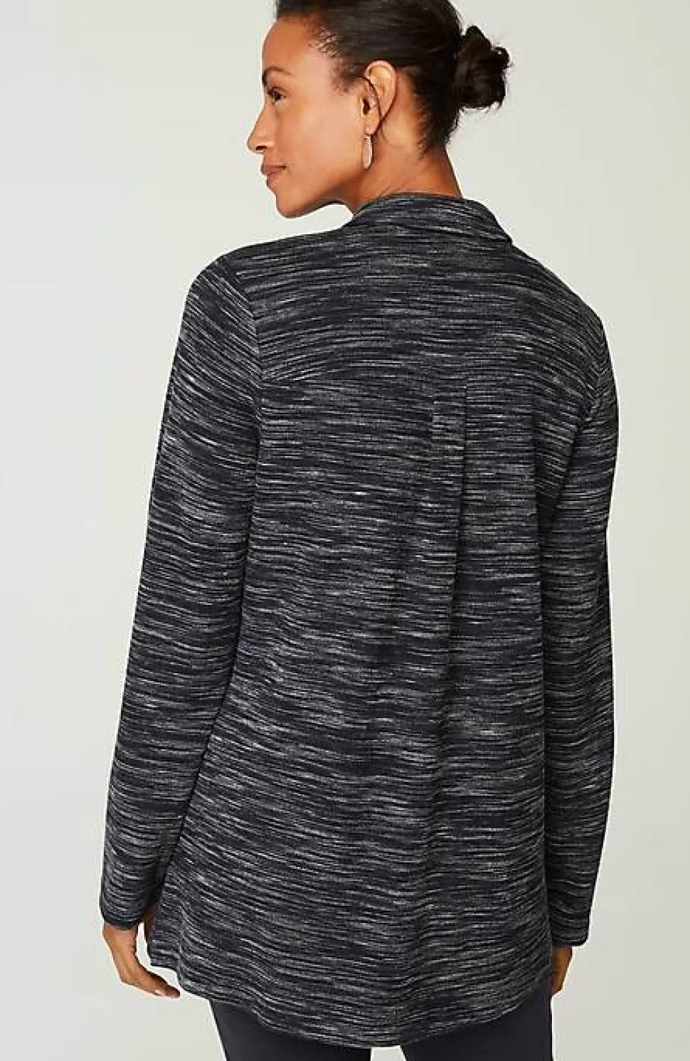 Wearever Textured Button-Front Tunic | Jjill