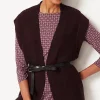 Wearever Textured Open-Front Sweater-Vest | Jjill