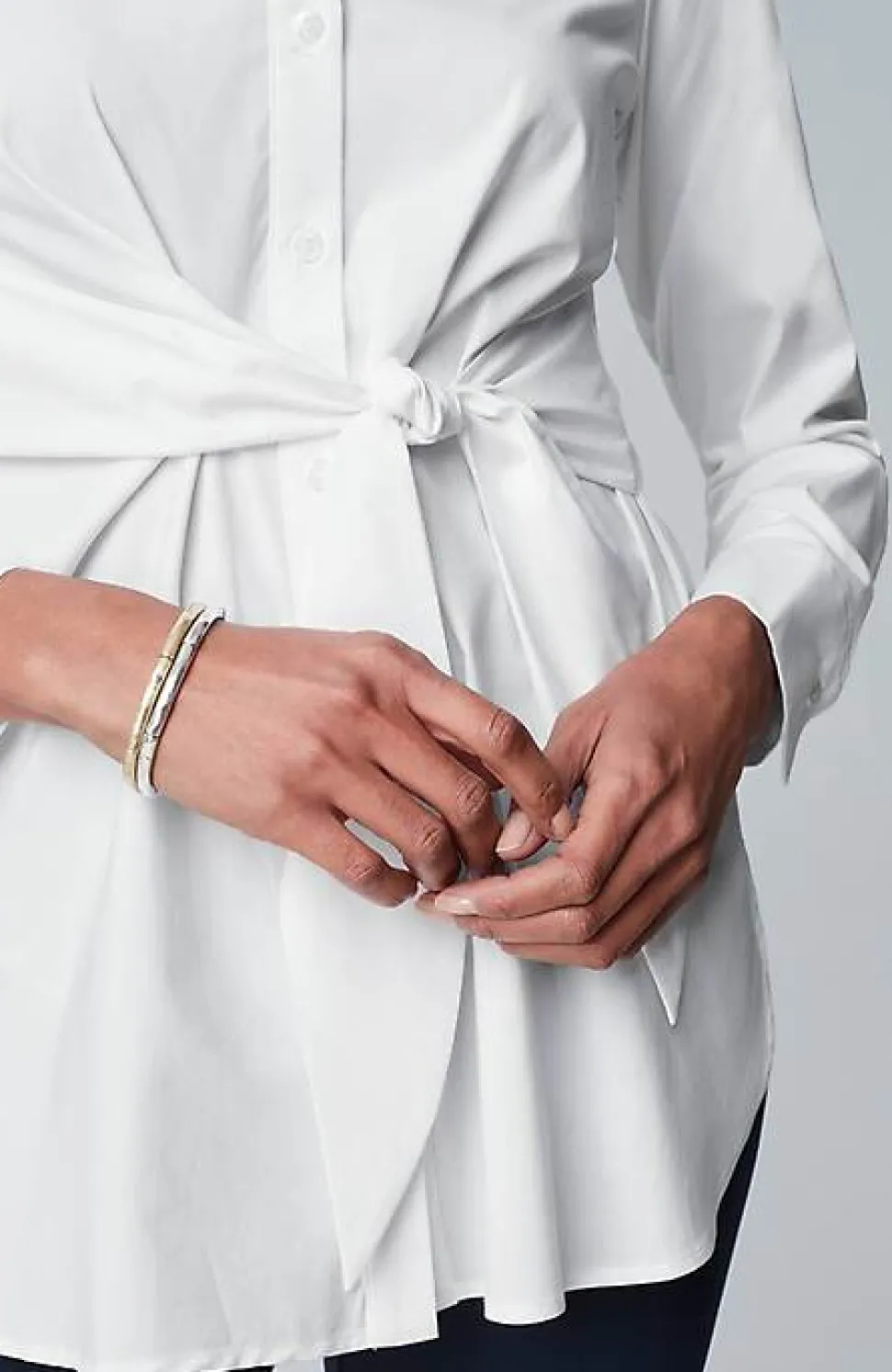 Wearever Tie-Front Top | Jjill