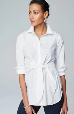 Wearever Tie-Front Top | Jjill