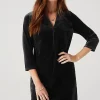 Wearever Velvet-Knit Dress | Jjill