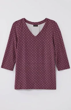 Wearever V-Neck Ballet-Sleeve Top | Jjill