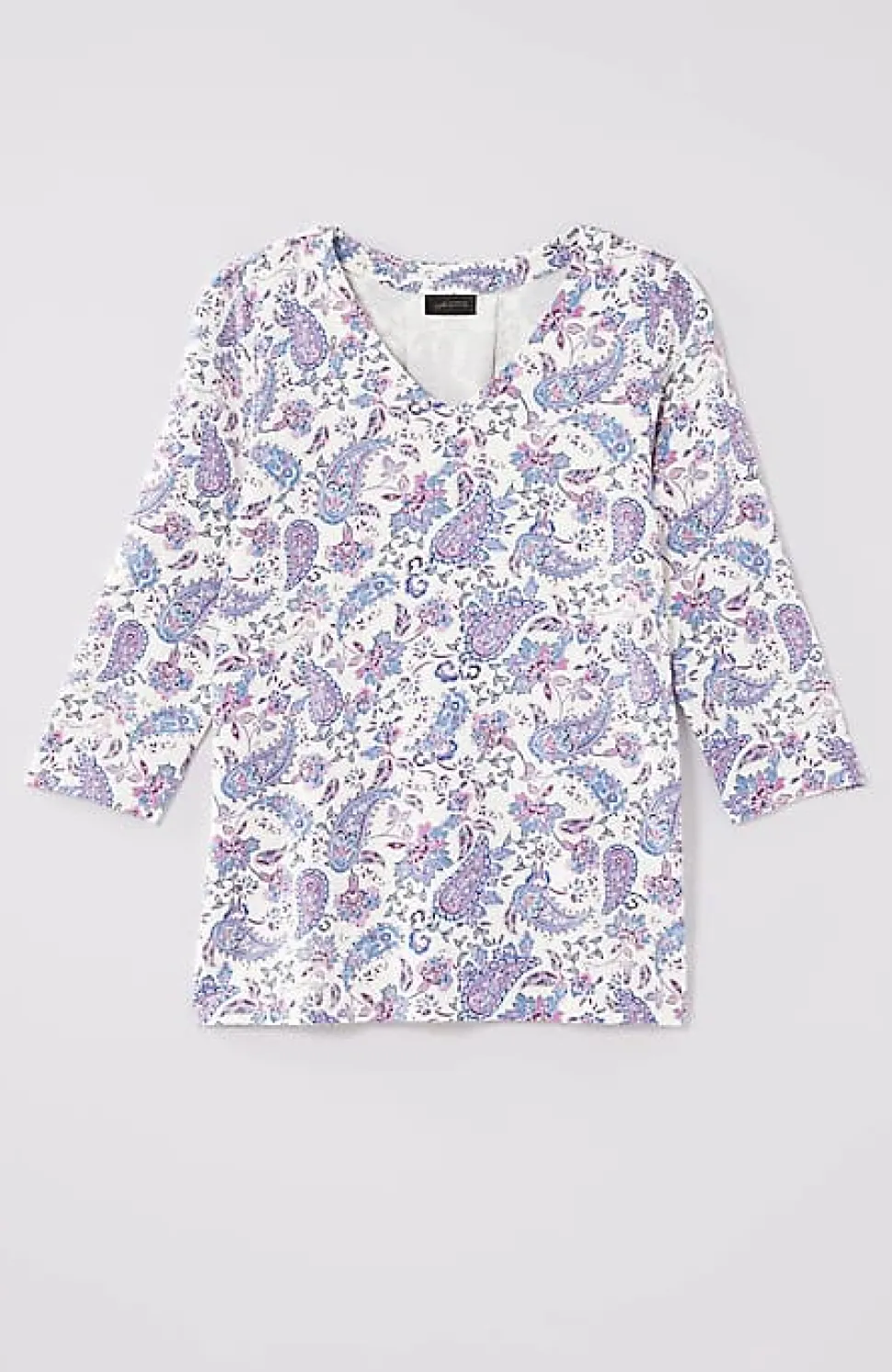 Wearever V-Neck Ballet-Sleeve Top | Jjill