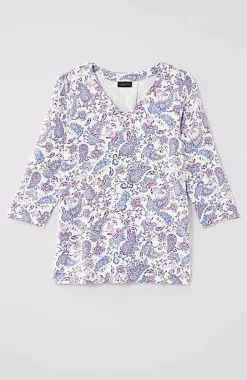 Wearever V-Neck Ballet-Sleeve Top | Jjill