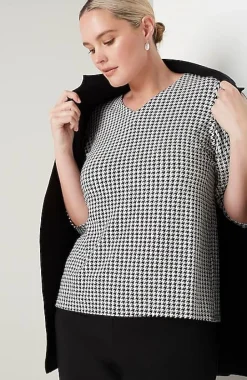 Wearever V-Neck Ballet-Sleeve Top | Jjill