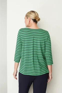 Wearever V-Neck Ballet-Sleeve Top | Jjill