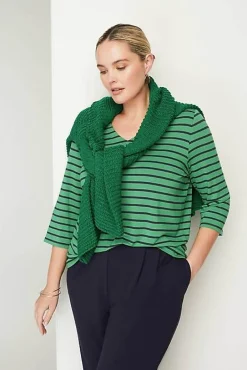 Wearever V-Neck Ballet-Sleeve Top | Jjill