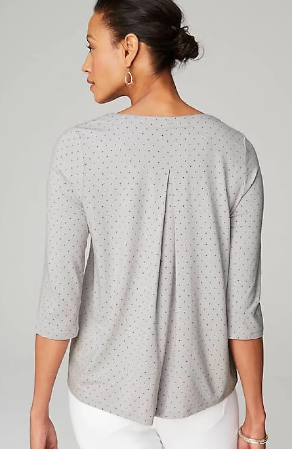 Wearever V-Neck Ballet-Sleeve Top | Jjill