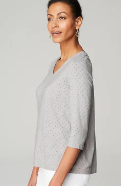 Wearever V-Neck Ballet-Sleeve Top | Jjill