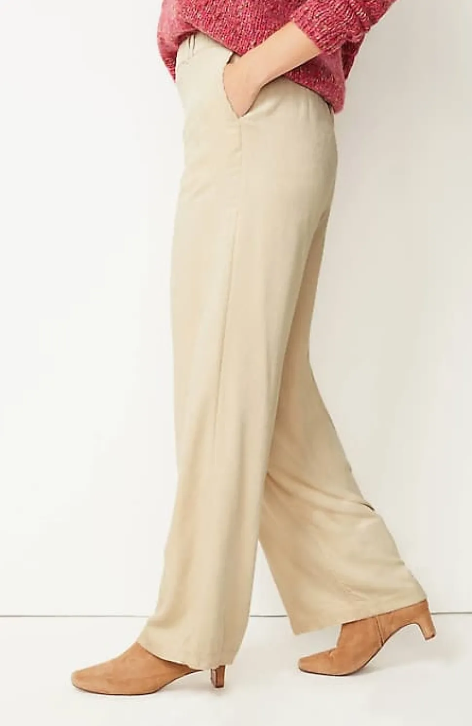 Wide-Leg Fluid Cords | Jjill